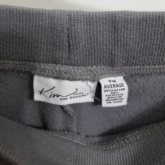 VGUC gray Kim Rogers petite pants - Picture 5 of 7